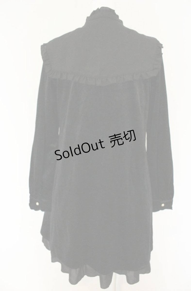 画像3: Amavel / Prier Croixつけ襟ワンピース F クロ O-26-08-30-031-CA-OP-OW-OS (3)
