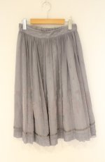 画像1: axes femme / バラフロッキーチュールスカート M ブルーグレー O-26-08-31-042-AX-SK-OW-OS (1)