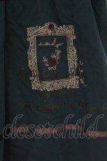 画像2: axes femme / 薔薇×額縁刺繍ミドルスカート M グリーン O-26-08-31-1036-AX-SK-OW-OS (2)
