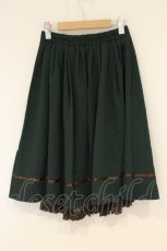 画像3: axes femme / 薔薇×額縁刺繍ミドルスカート M グリーン O-26-08-31-1036-AX-SK-OW-OS (3)