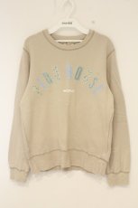 画像1: PINK HOUSE / ロゴ裏毛スウェット M ベージュ O-26-08-31-1045-LO-TO-IG-OS (1)
