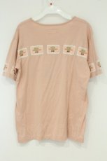 画像3: PINK HOUSE / テディパッチTシャツ  ピンク O-26-08-31-1052-LO-TS-IG-OS (3)
