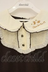 画像2: axes femme POETIQUE / アリス刺繍ヨーク切り替えプルオーバー M ブラウン O-26-08-31-1012-AX-TO-OW-OS (2)