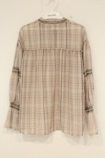 画像1: axes femme NOSTALGIE / チュニックブラウス M ベージュ O-26-08-31-1015-AX-BL-OW-OS (1)