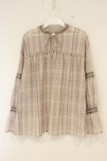 画像3: axes femme NOSTALGIE / チュニックブラウス M ベージュ O-26-08-31-1015-AX-BL-OW-OS (3)