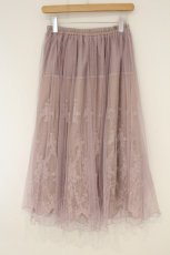 画像3: axes femme / レーシーチュールスカート M ピンク O-26-08-31-1017-AX-SK-OW-OS (3)