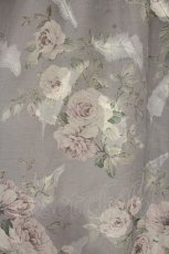 画像3: axes femme / 花柄シアージャカードスカート F グレー O-26-08-31-1020-AX-SK-OW-OS (3)
