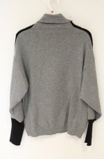 画像2: axes femme / ハイネックラインニットプル  グレー O-26-08-31-007-AX-TO-OW-OS (2)