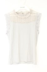 画像1: axes femme / レースビスチェ切替タンク M グレー O-26-08-31-009-AX-TO-OW-OS (1)