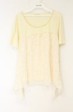 画像1: axes femme / 星座柄シフォンプルオーバー M キナリ O-26-08-31-019-AX-TO-OW-OS (1)