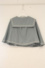 画像3: Kurumi Collaboration / TT*KRMセーラーケープ M ブルー O-26-09-01-029-LO-JA-IG-OS (3)