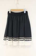 画像3: axes femme / バイカラーマリンスカート M ネイビー O-26-09-01-1062-AX-SK-IG-OS (3)