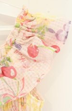 画像2: LIZ LISA / フルーツロゴ柄オフショルトップス  ピンク O-26-09-01-1018-LO-TO-IG-OS (2)