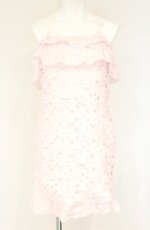 画像1: Swankiss / 総レースベアワンピース  ピンク O-26-09-01-1022-LO-OP-IG-OS (1)