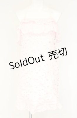 Preview of 総レースベアワンピース  ピンク
