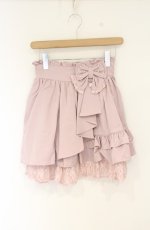 画像1: LIZ LISA / ドレープフリルリボンスカート  ピンク O-26-09-01-1027-LO-SK-IG-OS (1)