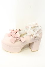 画像2: mille fille closet by LODISPOTTO / メニーリボンローファーパンプス M ピンク O-26-09-01-2045-LO-SH-OW-OS (2)