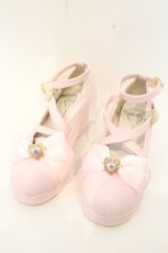 画像1: Amavel / Magical Sweet Angelクロスパンプス S ピンク O-26-09-01-2048-CA-SH-OW-OS (1)