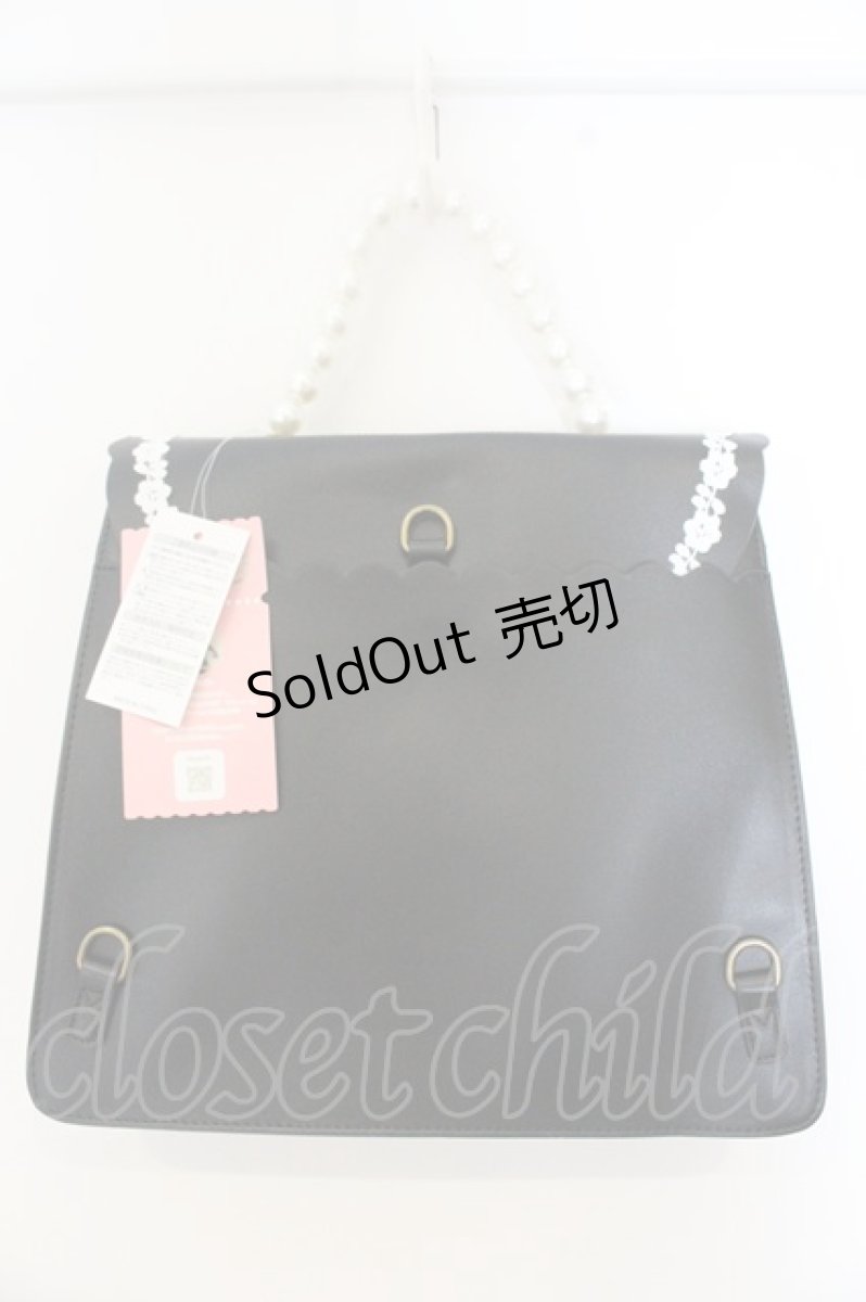 画像2: Eri Aino's collaboration / シャーロットの水曜日3WAY BAG  クロ O-26-09-01-2010-LO-BG-OW-ZTK060 (2)