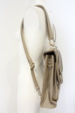 画像2: axes femme POETIQUE / ベアー金具サッチェルバッグ  ベージュ O-26-09-01-2021-AX-BG-OW-OS (2)