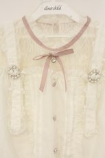画像2: LIZ LISA / レイヤード風ベルトストラップトップス  シロ×ピンク O-26-09-01-022-LO-TO-IG-OS (2)
