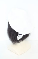 画像2: axes femme / マリン風バックリボンベレー F シロ O-26-09-02-021-AX-AC-IG-OS (2)