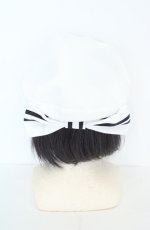 画像3: axes femme / マリン風バックリボンベレー F シロ O-26-09-02-021-AX-AC-IG-OS (3)