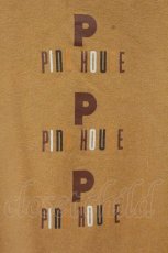 画像2: PINK HOUSE / ロゴ使いカットソー  キャメル O-26-09-03-035-LO-TO-OW-OS (2)