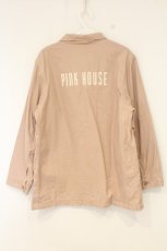 画像3: PINK HOUSE / Ｐロゴ使いデニムジャケット  ピンク O-26-09-03-047-LO-JA-OW-OS (3)