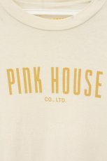 画像2: PINK HOUSE / ロゴ使い長袖カットソー  アイボリー O-26-09-03-050-LO-TO-OW-OS (2)