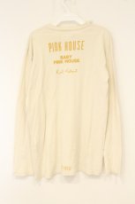 画像4: PINK HOUSE / ロゴ使い長袖カットソー  アイボリー O-26-09-03-050-LO-TO-OW-OS (4)