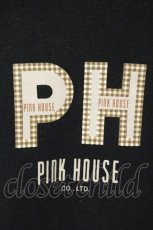 画像2: PINK HOUSE / ロゴ使いトレーナー  クロ O-26-09-03-052-LO-TO-OW-OS (2)