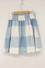 画像3: MILK / GINGHAMスカート  サックス O-26-09-03-006-ML-SK-OW-OS (3)