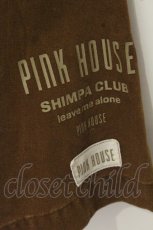 画像2: PINK HOUSE / フロントボタンデニムスカート  ブラウン O-26-09-03-059-LO-SK-OW-OS (2)