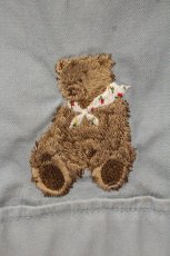 画像2: PINK HOUSE / クマ刺繍ショートパンツ  ブルー O-26-09-03-060-LO-PA-OW-OS (2)
