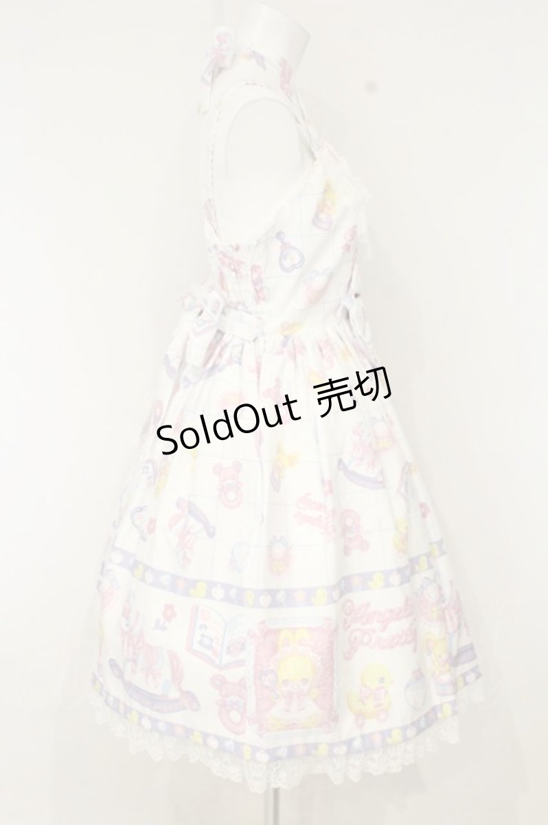 画像4: Angelic Pretty / Baby Toysジャンパースカート  シロ O-26-09-03-062-AP-OP-OW-OS (4)
