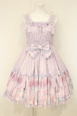 画像1: Angelic Pretty / Into a Dream Carnivalシャーリングジャンパースカート  ラベンダー O-26-09-03-063-AP-OP-OW-OS (1)
