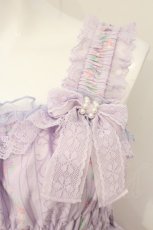 画像2: Angelic Pretty / Into a Dream Carnivalシャーリングジャンパースカート  ラベンダー O-26-09-03-063-AP-OP-OW-OS (2)