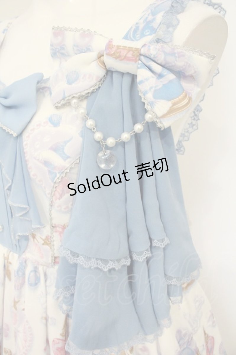 画像3: Angelic Pretty / Jewelry Aquarium SpecialジャンパースカートSet  シロ O-26-09-03-065-AP-OP-OW-OS (3)