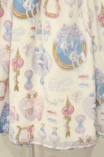 画像4: Angelic Pretty / Jewelry Aquarium SpecialジャンパースカートSet  シロ O-26-09-03-065-AP-OP-OW-OS (4)