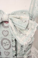 画像2: Angelic Pretty / Princess Puppyティアードジャンパースカート  ミント O-26-09-03-066-AP-OP-OW-OS (2)
