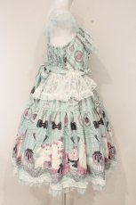 画像5: Angelic Pretty / Princess Puppyティアードジャンパースカート  ミント O-26-09-03-066-AP-OP-OW-OS (5)