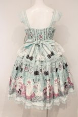 画像6: Angelic Pretty / Princess Puppyティアードジャンパースカート  ミント O-26-09-03-066-AP-OP-OW-OS (6)
