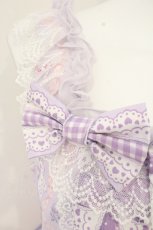 画像3: Angelic Pretty / Bunny Ribbon Parfaiteriaジャンパースカート  ラベンダー O-26-09-03-067-AP-OP-OW-OS (3)