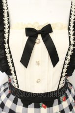 画像2: axes femme kawaii / ベリーズピクニックジャンスカ M クロ O-26-09-03-068-AX-OP-OW-OS (2)