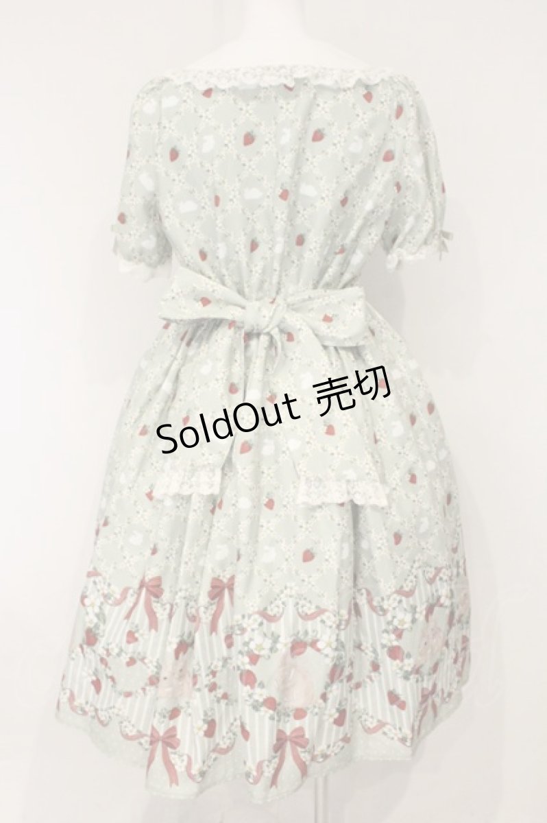 画像5: axes femme kawaii / ベリーフィールズワンピース M グリーン O-26-09-03-071-AX-OP-OW-OS (5)