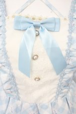 画像2: axes femme kawaii / イースター柄ワンピース M サックス O-26-09-03-072-AX-OP-OW-OS (2)