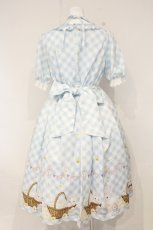 画像6: axes femme kawaii / イースター柄ワンピース M サックス O-26-09-03-072-AX-OP-OW-OS (6)
