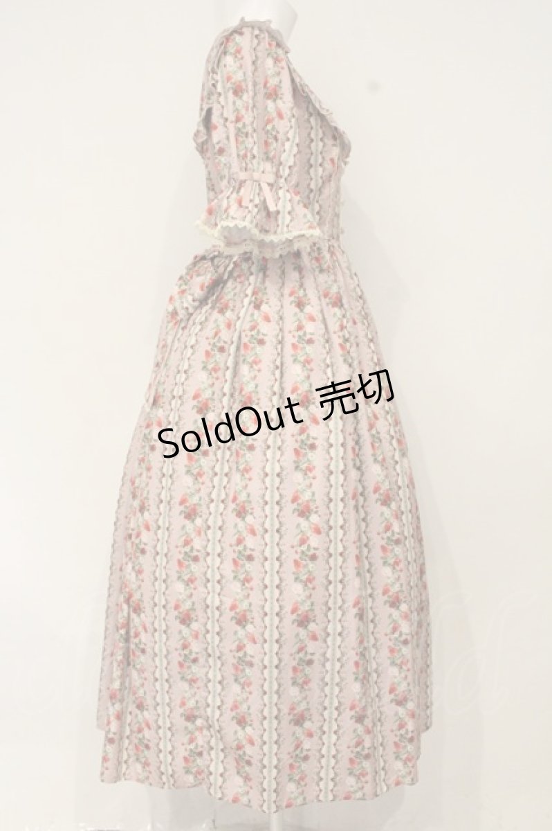 画像3: axes femme kawaii / ローズベリーガーデンワンピース M ピンク O-26-09-03-073-AX-OP-OW-OS (3)