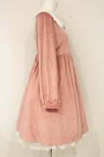 画像3: axes femme kawaii / ローズ刺繍ワンピース M ピンク O-26-09-03-089-AX-OP-OW-OS (3)